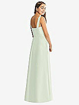 Rear View Thumbnail - Mint Green Alfred Sung Junior Bridesmaid Style JR544