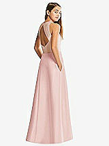 Front View Thumbnail - Rose & Cameo Alfred Sung Junior Bridesmaid Style JR545
