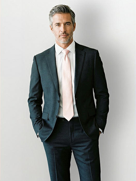 Yarn-Dyed Modern Tie by After Six