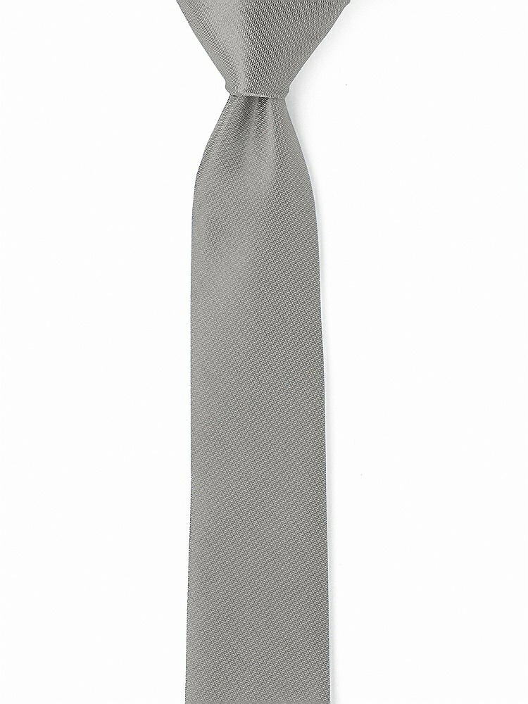 Back View - Chelsea Gray Yarn-Dyed Modern Tie by After Six