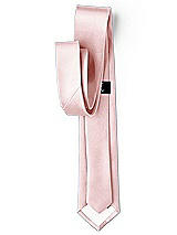Side View Thumbnail - Ballet Pink Yarn-Dyed Modern Tie by After Six