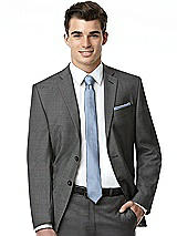 Alt View 4 Thumbnail - Cloudy Yarn-Dyed Modern Tie by After Six