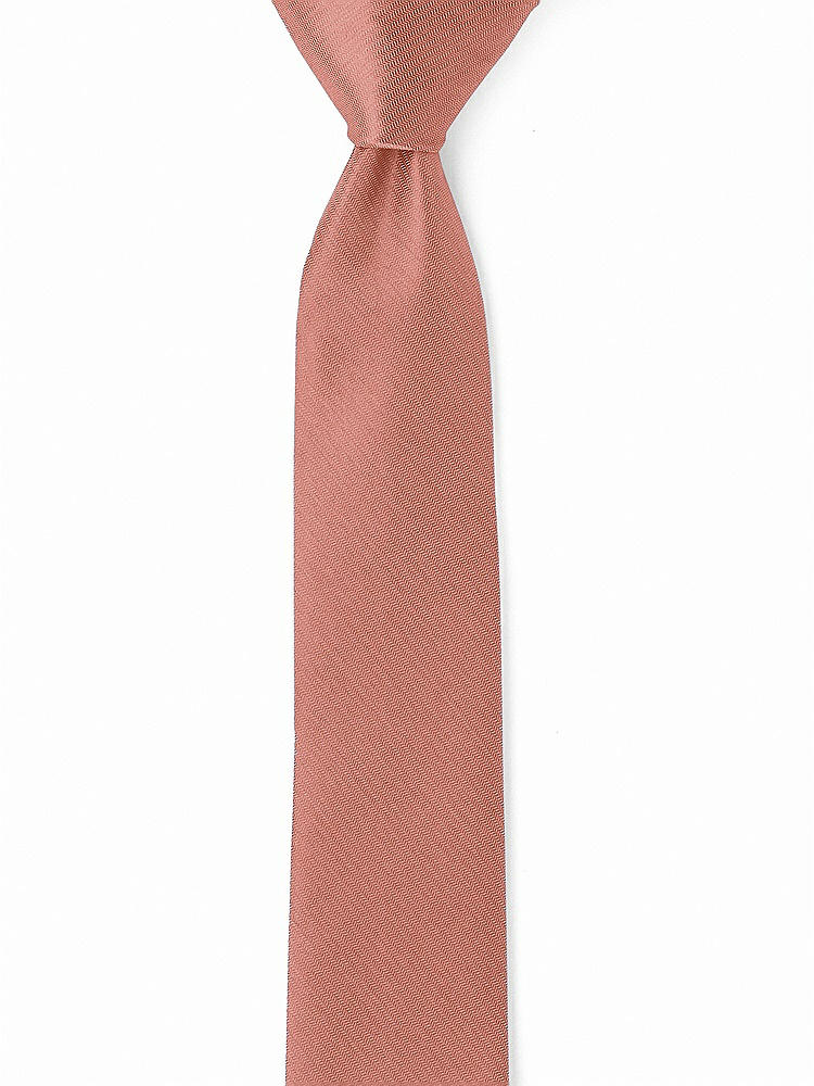 Back View - Desert Rose Yarn-Dyed Modern Tie by After Six