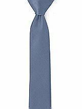 Rear View Thumbnail - Larkspur Blue Yarn-Dyed Modern Tie by After Six