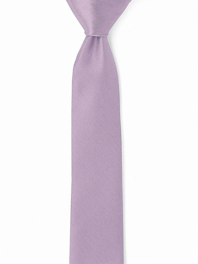 Back View - Pale Purple Yarn-Dyed Modern Tie by After Six