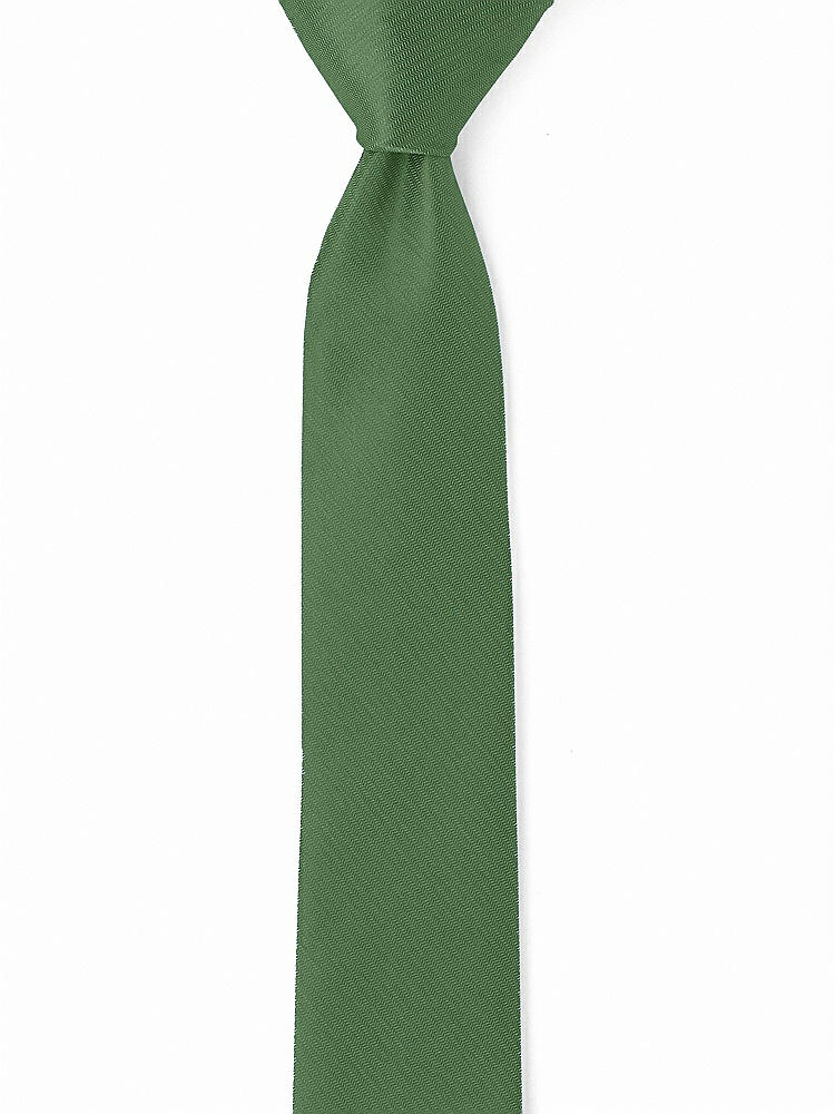 Back View - Vineyard Green Yarn-Dyed Modern Tie by After Six