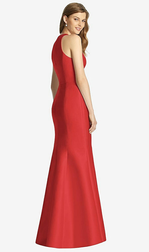 Back View - Poppy Red Bella Bridesmaid Dress BB121