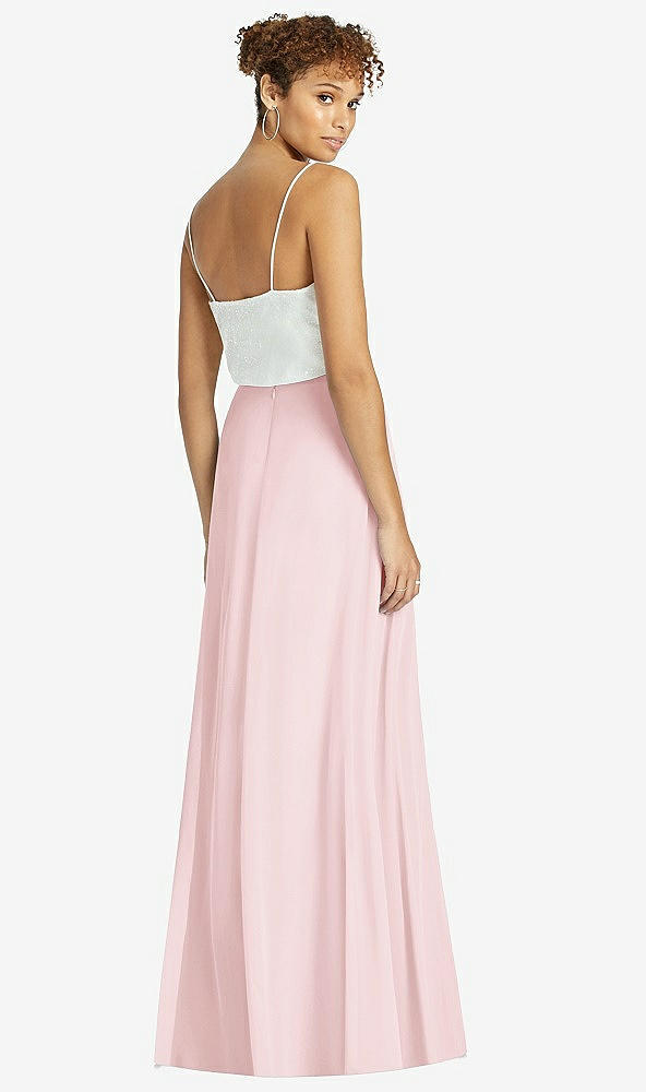 Back View - Ballet Pink After Six Bridesmaid Skirt S1518
