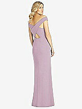 Rear View Thumbnail - Suede Rose After Six Bridesmaid Dress 6806