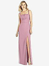 Front View Thumbnail - Dusty Pink After Six Bridesmaid Dress 6811