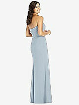 Rear View Thumbnail - Mist Sweetheart Strapless Mermaid Dress