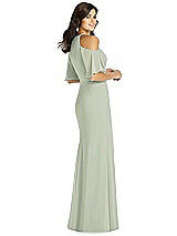 Rear View Thumbnail - Celadon Thread Bridesmaid Style Dakota