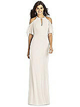 Front View Thumbnail - Ivory Thread Bridesmaid Style Dakota