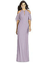 Front View Thumbnail - Lilac Haze Thread Bridesmaid Style Dakota