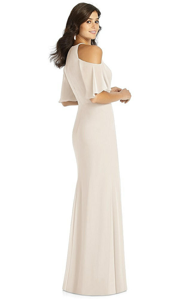 Back View - Oat Thread Bridesmaid Style Dakota