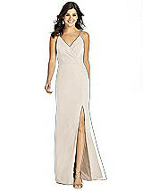 Front View Thumbnail - Oat Thread Bridesmaid Style Cora