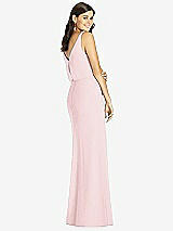 Rear View Thumbnail - Ballet Pink Thread Bridesmaid Style Ines