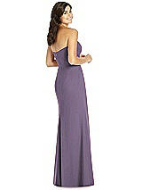 Rear View Thumbnail - Lavender Thread Bridesmaid Style Penelope