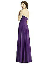 Rear View Thumbnail - Majestic Gold After Six Shimmer Bridesmaid Dress 1504LS