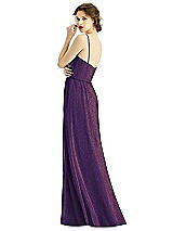 Rear View Thumbnail - Majestic Gold After Six Shimmer Bridesmaid Dress 1506LS