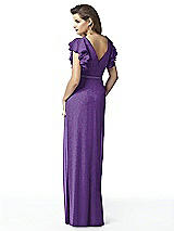 Rear View Thumbnail - Majestic Gold Dessy Shimmer Bridesmaid Dress 2874LS