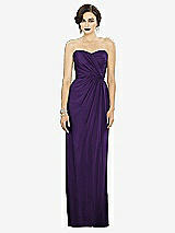 Alt View 1 Thumbnail - Majestic Gold Dessy Shimmer Bridesmaid Dress 2882LS