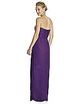 Rear View Thumbnail - Majestic Gold Dessy Shimmer Bridesmaid Dress 2882LS