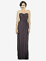 Alt View 1 Thumbnail - Stormy Silver Dessy Shimmer Bridesmaid Dress 2882LS
