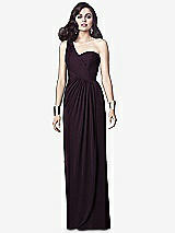 Alt View 1 Thumbnail - Aubergine Silver Dessy Shimmer Bridesmaid Dress 2905LS