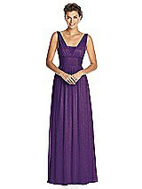 Front View Thumbnail - Majestic Gold Dessy Shimmer Bridesmaid Dress 3026LS