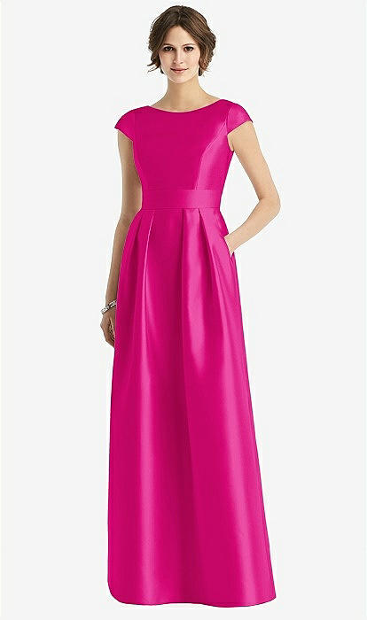 cap sleeve pleated dress Cape Sleeve Pleated Maxi Dress Champagne