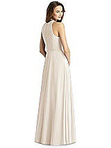 Rear View Thumbnail - Oat Thread Bridesmaid Style Emily
