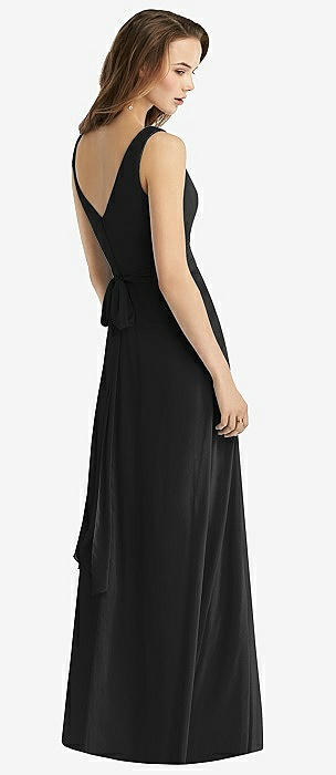 Black Sash Bridesmaid Dresses