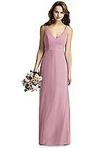 Front View Thumbnail - Dusty Pink Thread Bridesmaid Style Peyton