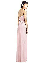 Rear View Thumbnail - Ballet Pink Thread Bridesmaid UKTH017
