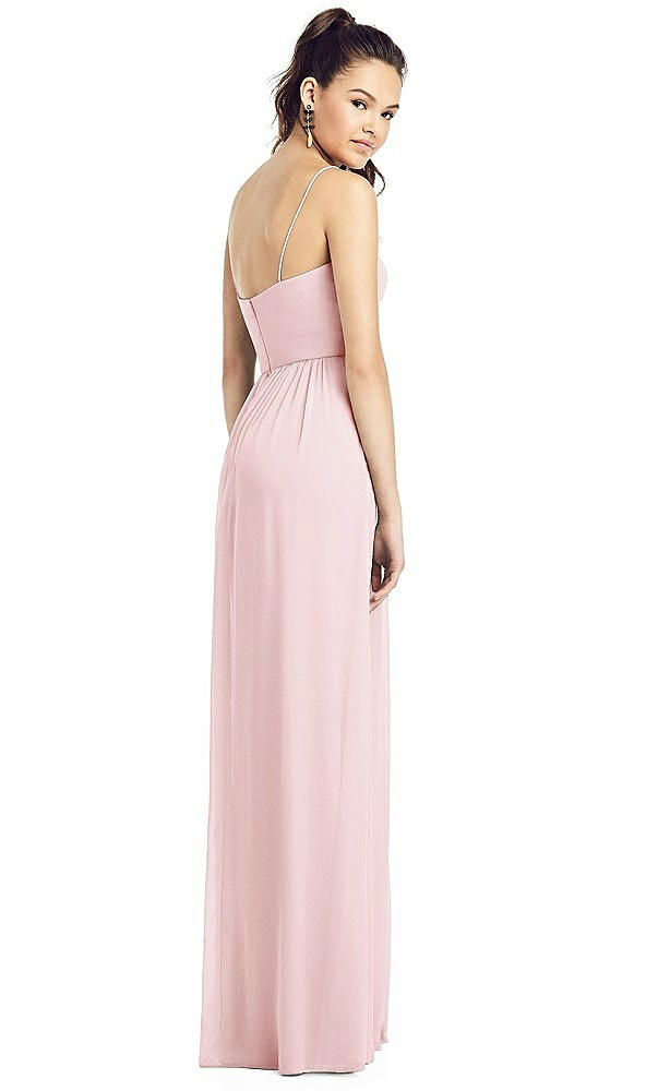 Back View - Ballet Pink Thread Bridesmaid UKTH017