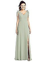 Front View Thumbnail - Celadon Thread Bridesmaid UKTH018