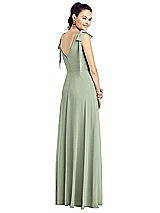 Rear View Thumbnail - Sage Thread Bridesmaid UKTH018