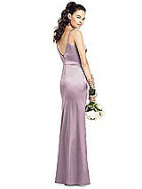 Rear View Thumbnail - Suede Rose Thread Bridesmaid UKTH021