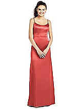 Front View Thumbnail - Perfect Coral Thread Bridesmaid UKTH021
