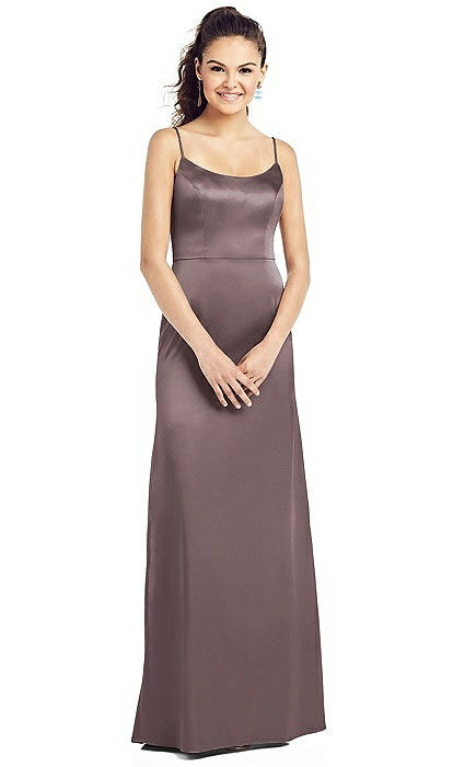 Thread Bridesmaid Ukth021 In French Truffle | The Dessy Group Thread Bridesmaid Ukth021 In French Truffle | The Dessy Group