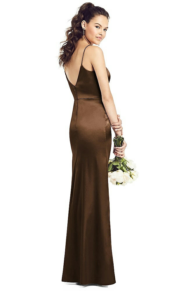 Back View - Latte Thread Bridesmaid UKTH021