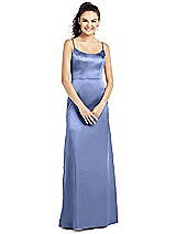 Front View Thumbnail - Periwinkle - PANTONE Serenity Thread Bridesmaid UKTH021