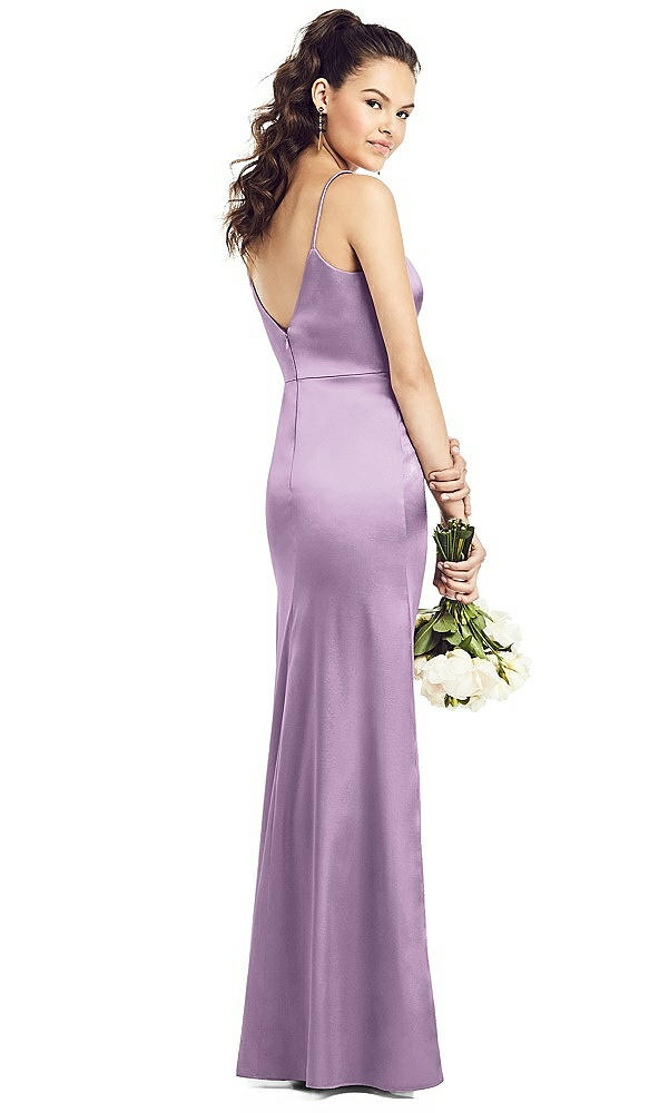 Back View - Wood Violet Thread Bridesmaid UKTH021