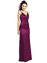Front View Thumbnail - Merlot Thread Bridesmaid UKTH022