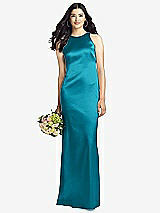 Rear View Thumbnail - Oasis Sleeveless Open Twist-Back Maxi Dress