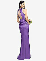 Front View Thumbnail - Pansy Sleeveless Open Twist-Back Maxi Dress
