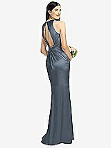 Front View Thumbnail - Silverstone Sleeveless Open Twist-Back Maxi Dress