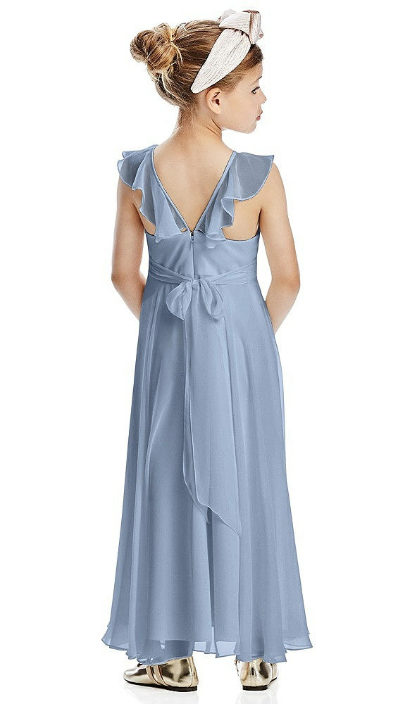 Back View - Cloudy Flower Girl Dress FL4070