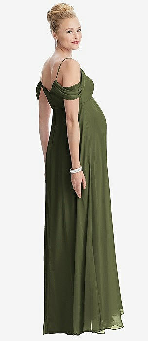 Maternity Olive Green Bridesmaid Dresses